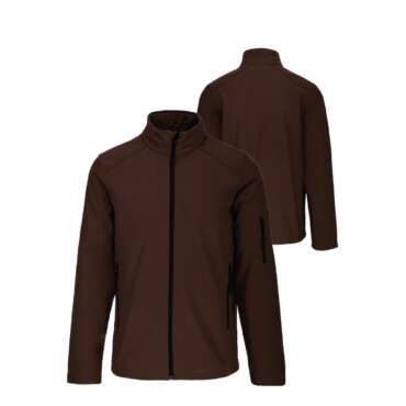 Giacca softshell zip lunga