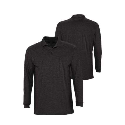 Polo cotone manica lunga